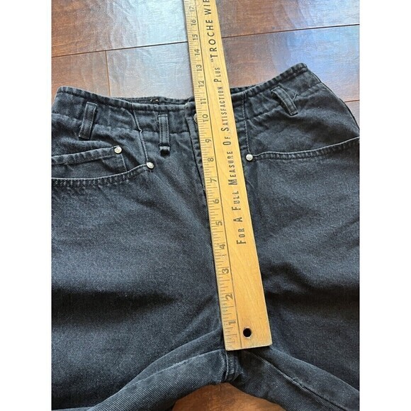 Vintage Union Bay Black Y2K Blue Revolution Sz 8P - Picture 8 of 11